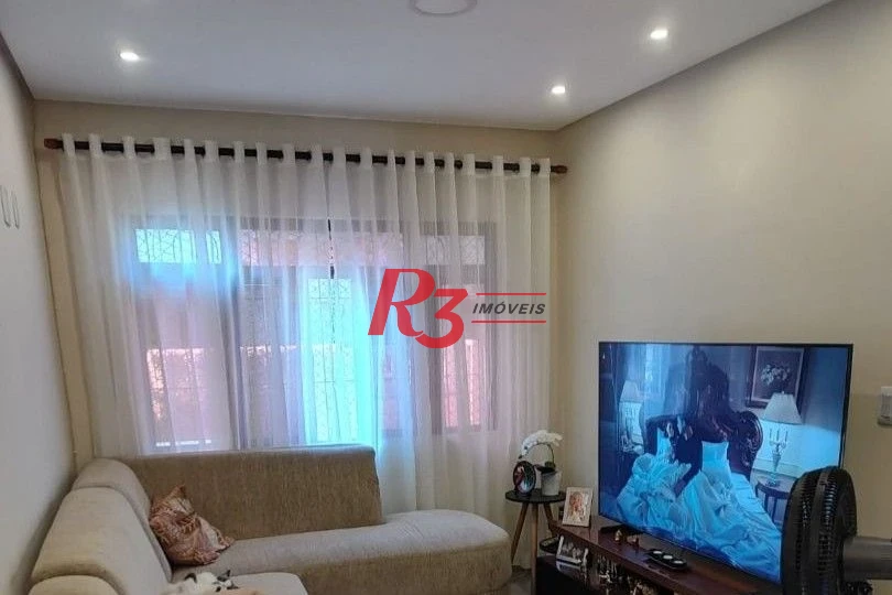Sobrado com 3 dormitórios à venda, 93 m² por R$ 360.000,00 - Vila São Jorge - Santos/SP