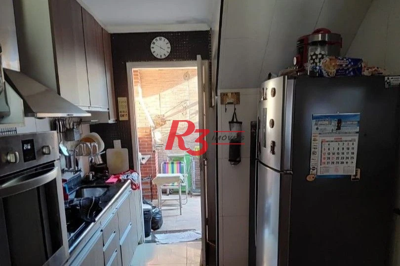 Sobrado com 3 dormitórios à venda, 93 m² por R$ 360.000,00 - Vila São Jorge - Santos/SP