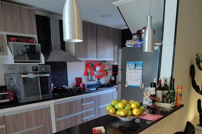 Sobrado com 3 dormitórios à venda, 93 m² por R$ 360.000,00 - Vila São Jorge - Santos/SP