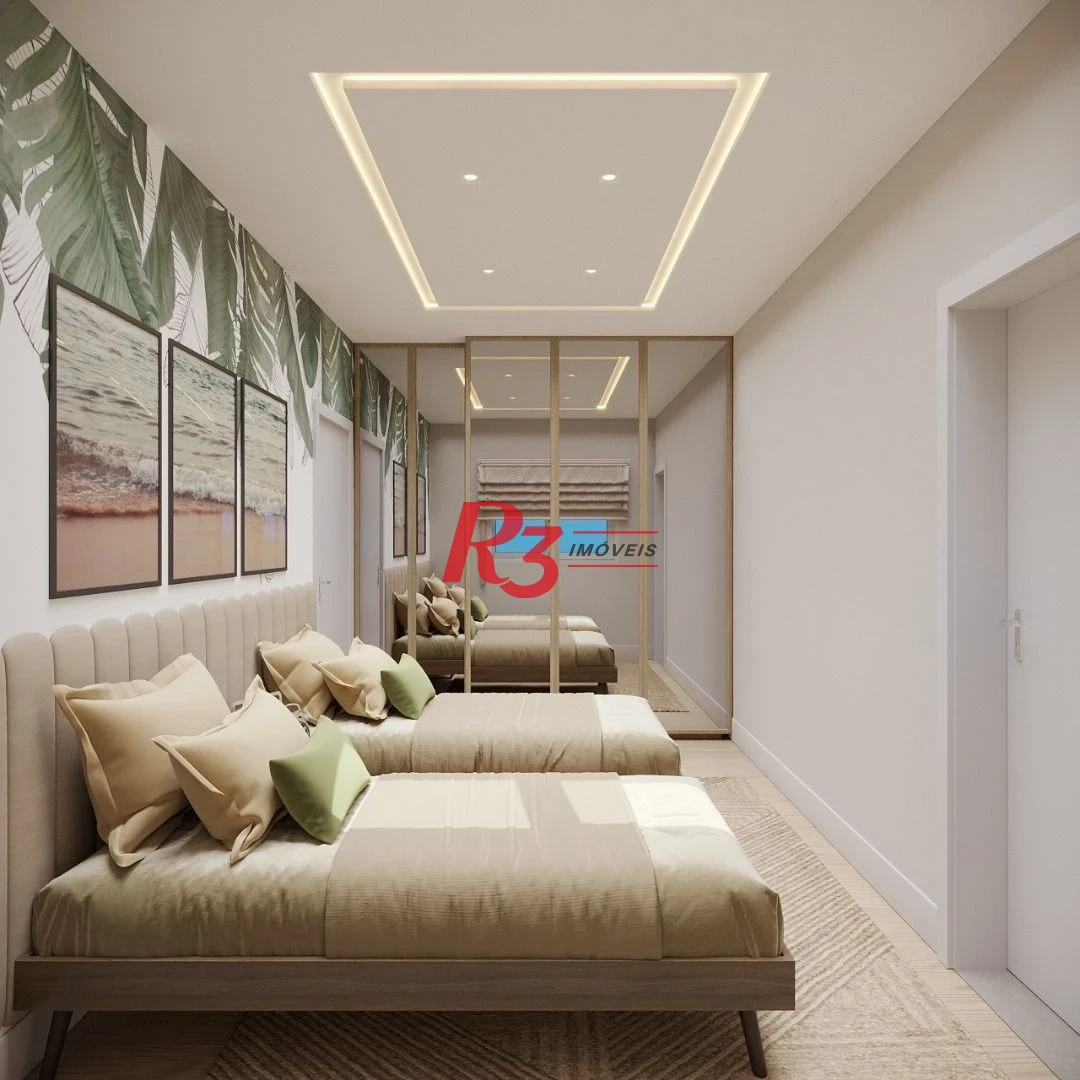 Apartamento com 3 dormitórios à venda, 158 m² por R$ 3.090.000,00 - Embaré - Santos/SP