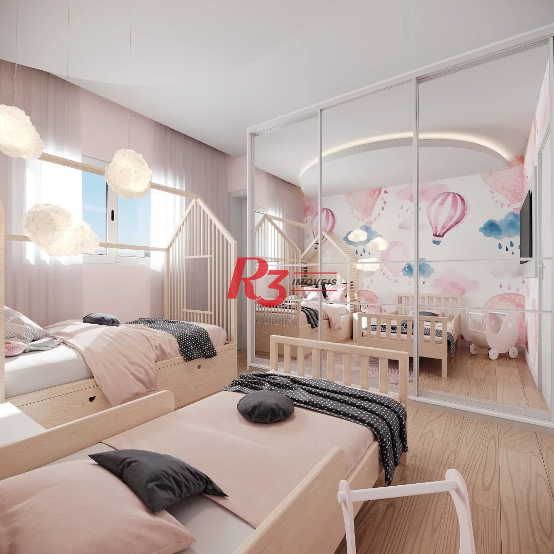 Apartamento com 3 dormitórios à venda, 158 m² por R$ 3.090.000,00 - Embaré - Santos/SP