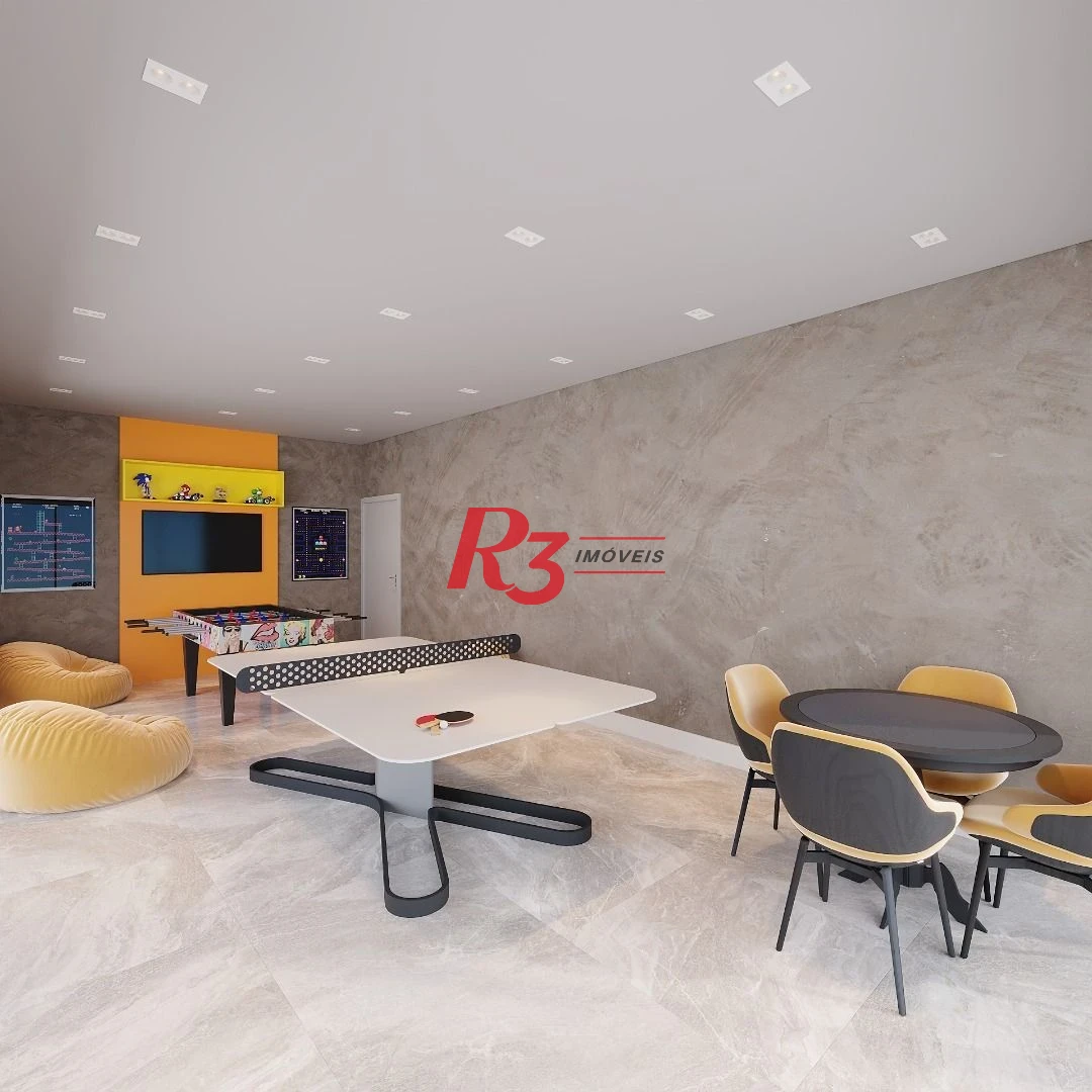 Apartamento com 3 dormitórios à venda, 158 m² por R$ 3.090.000,00 - Embaré - Santos/SP