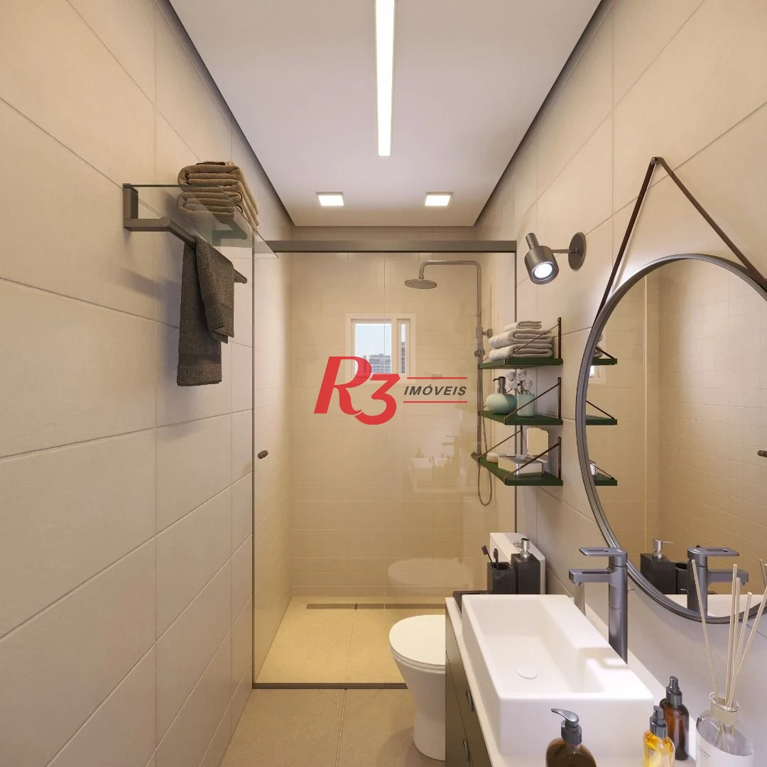 Apartamento com 3 dormitórios à venda, 158 m² por R$ 3.090.000,00 - Embaré - Santos/SP