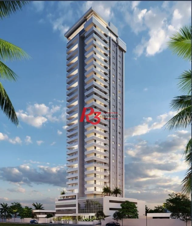 Apartamento com 3 dormitórios à venda, 158 m² por R$ 3.090.000,00 - Embaré - Santos/SP