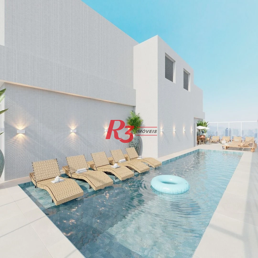 Apartamento com 3 dormitórios à venda, 158 m² por R$ 3.090.000,00 - Embaré - Santos/SP