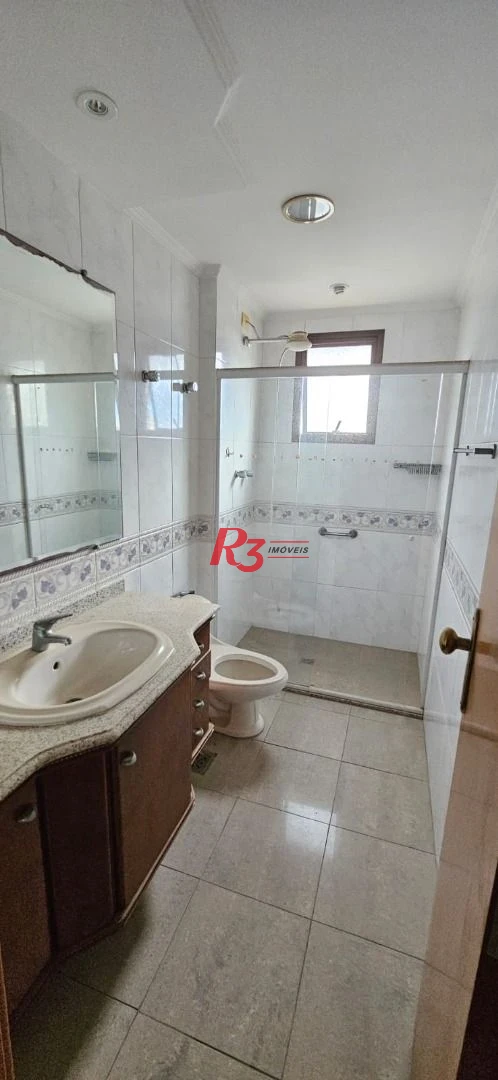Apartamento com 3 dormitórios para alugar, 168 m² por R$ 9.800,00/mês - Ponta da Praia - Santos/SP