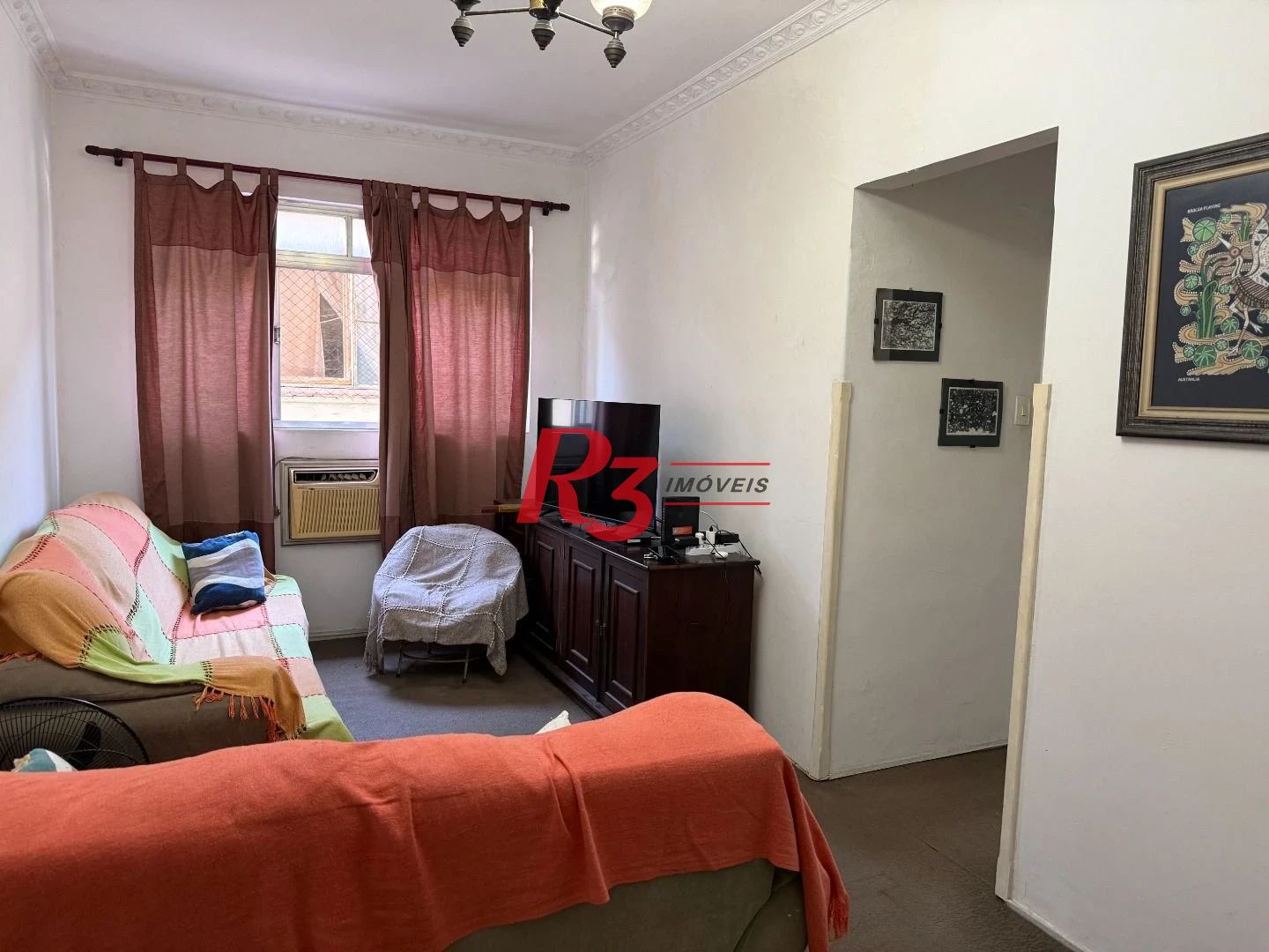 Apartamento com 2 dormitórios à venda, 75 m² por R$ 420.000,00 - Campo Grande - Santos/SP