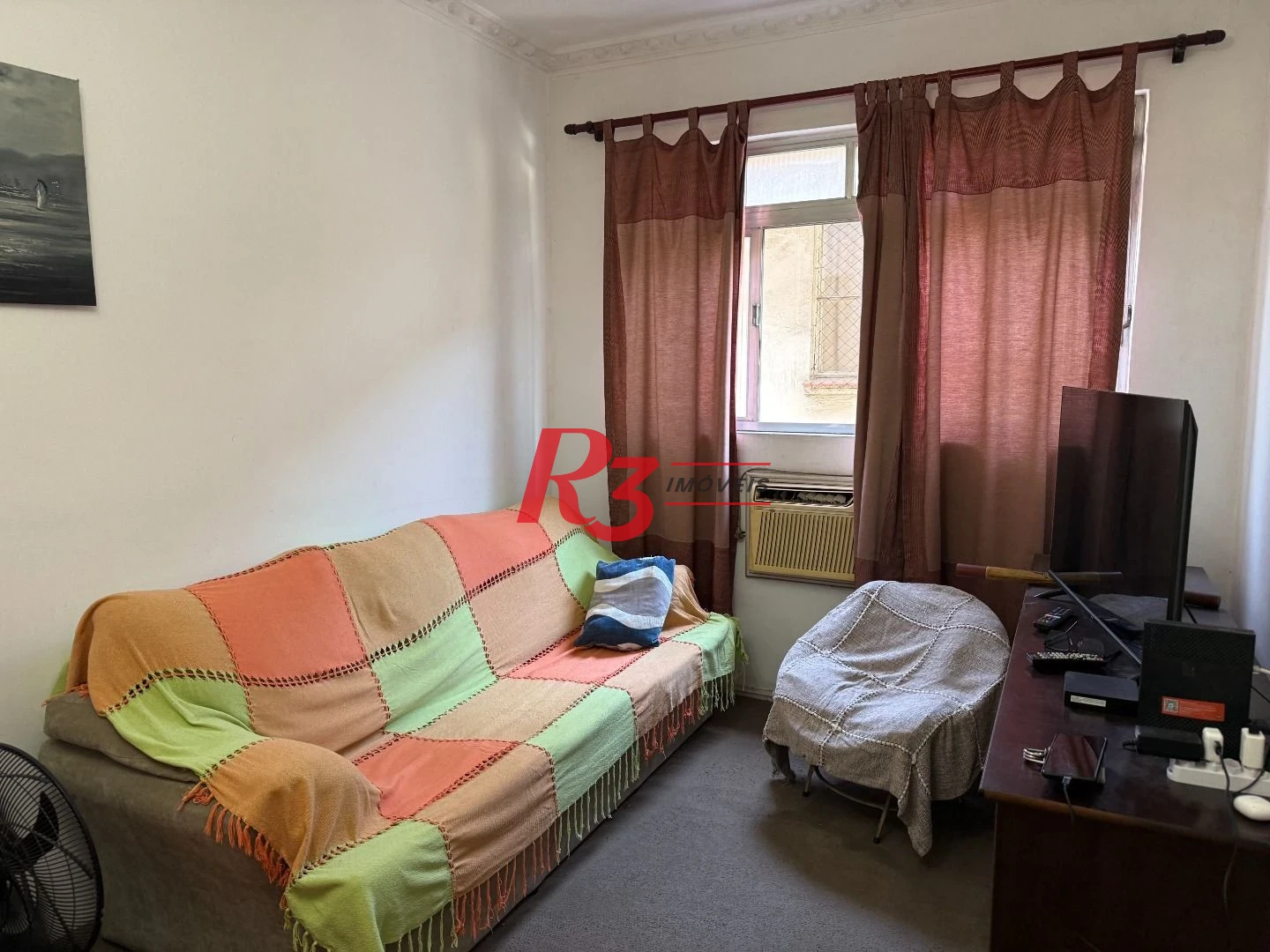 Apartamento com 2 dormitórios à venda, 75 m² por R$ 420.000,00 - Campo Grande - Santos/SP