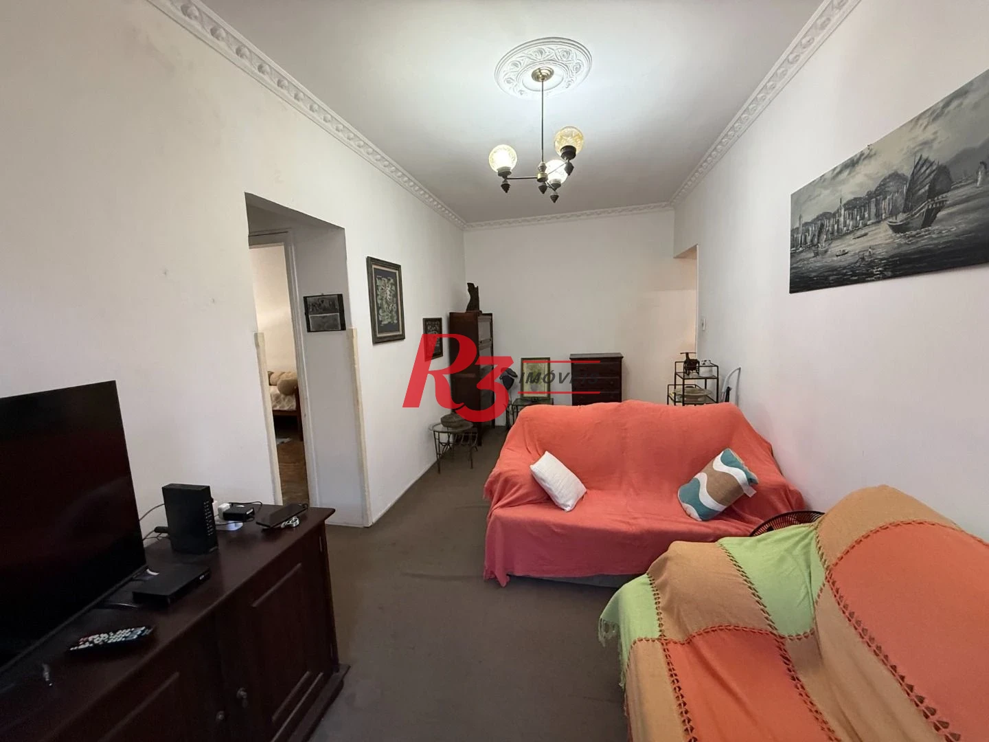 Apartamento com 2 dormitórios à venda, 75 m² por R$ 420.000,00 - Campo Grande - Santos/SP