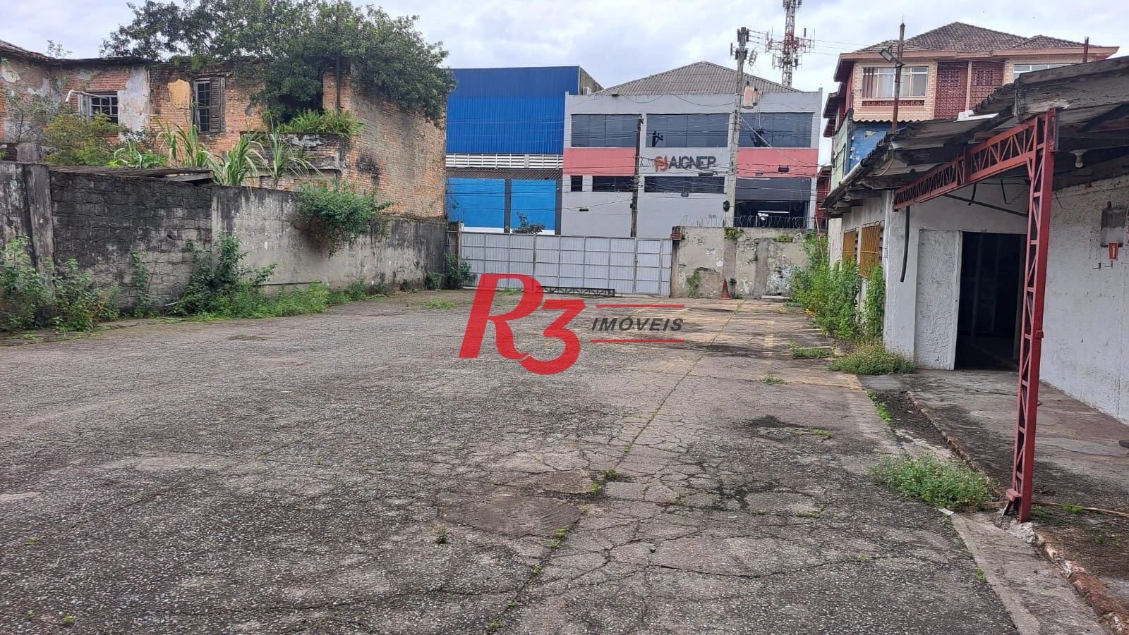 Terreno, 1200 m² - venda por R$ 6.000.000,00 ou aluguel por R$ 29.122,00/mês - Macuco - Santos/SP