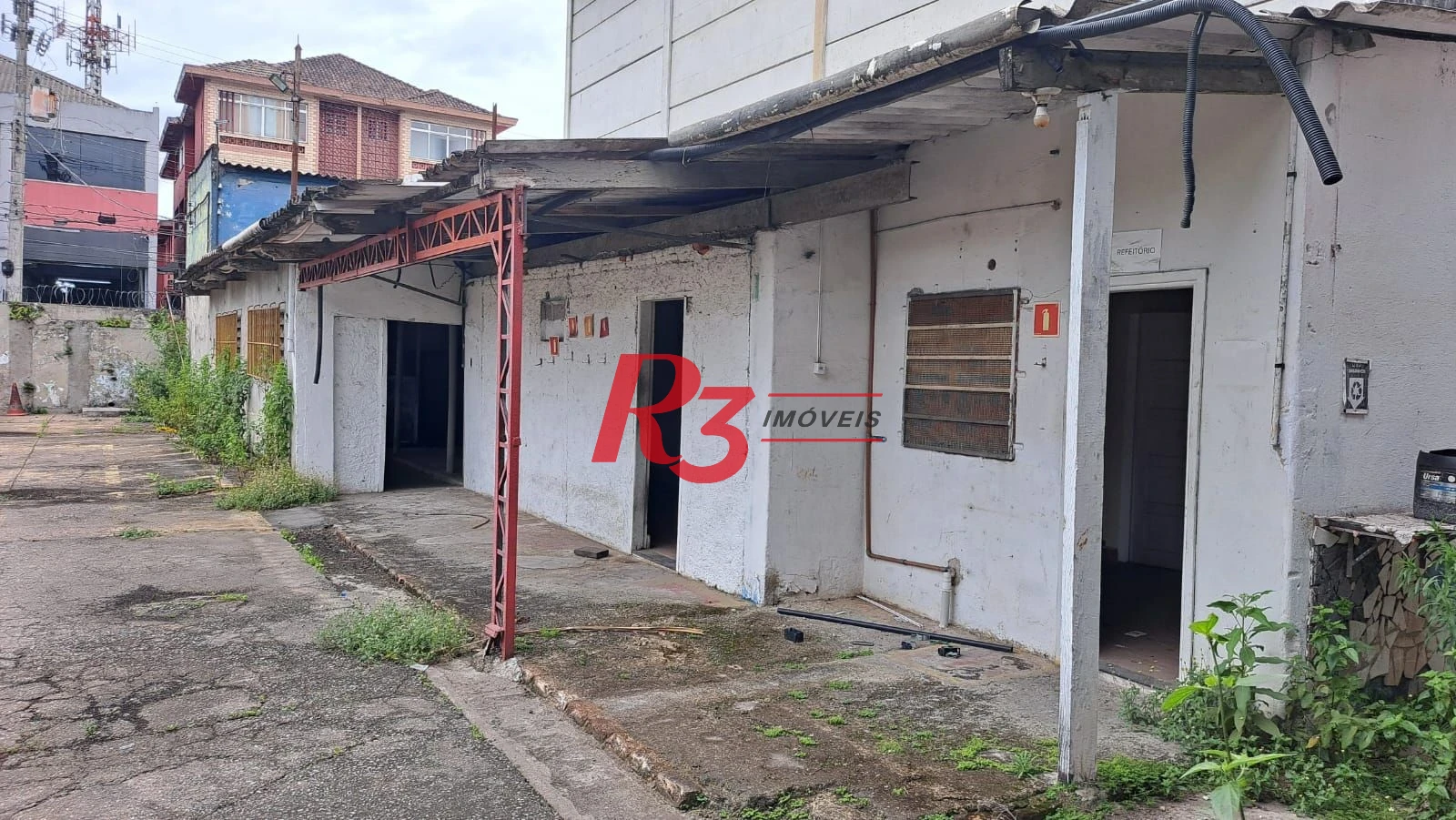 Terreno, 1200 m² - venda por R$ 6.000.000,00 ou aluguel por R$ 29.122,00/mês - Macuco - Santos/SP
