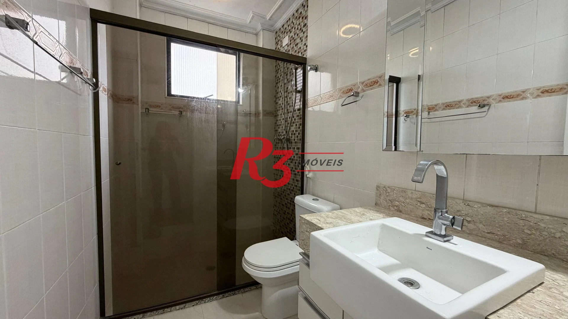 Apartamento com 2 dormitórios para alugar, 90 m² por R$ 4.500,00/mês - Campo Grande - Santos/SP