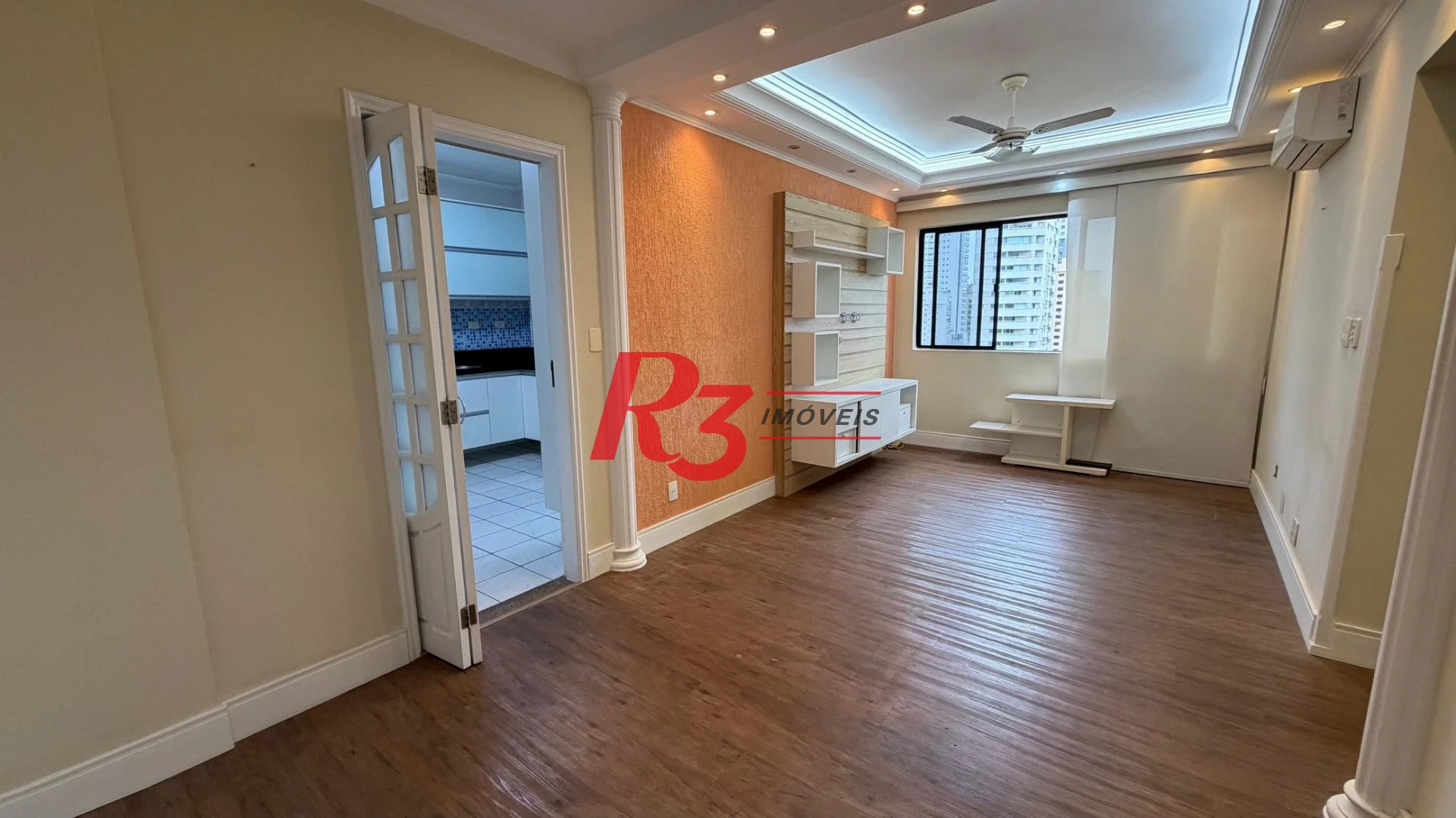 Apartamento com 2 dormitórios para alugar, 90 m² por R$ 4.500,00/mês - Campo Grande - Santos/SP