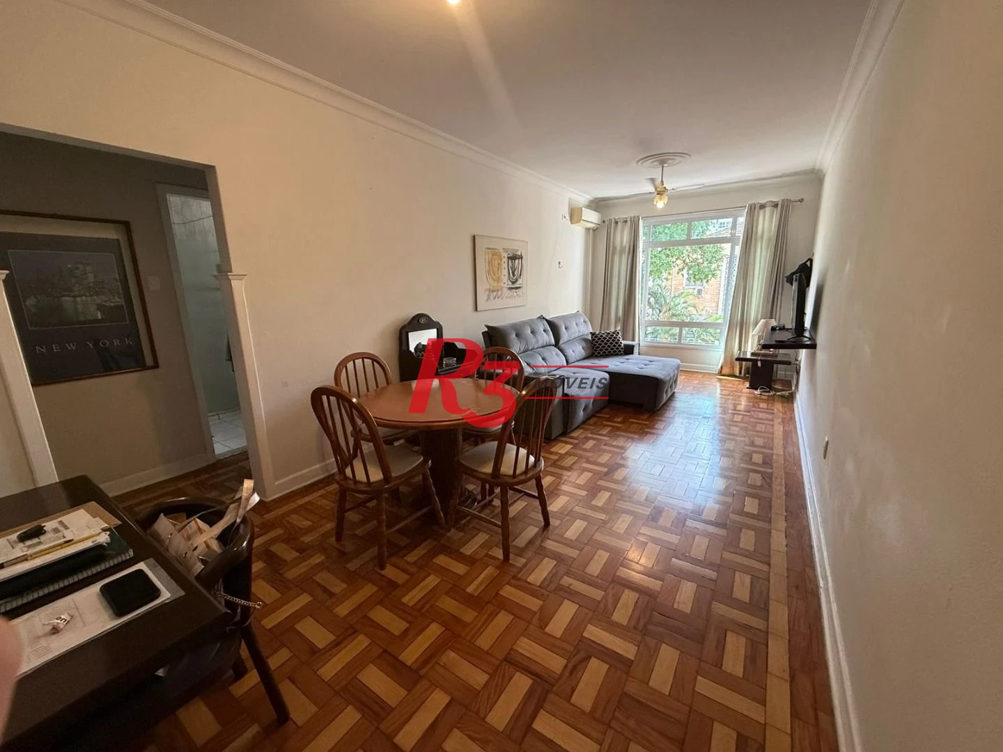 Apartamento com 2 dormitórios para alugar, 110 m² por R$ 5.900,00/mês - Boqueirão - Santos/SP