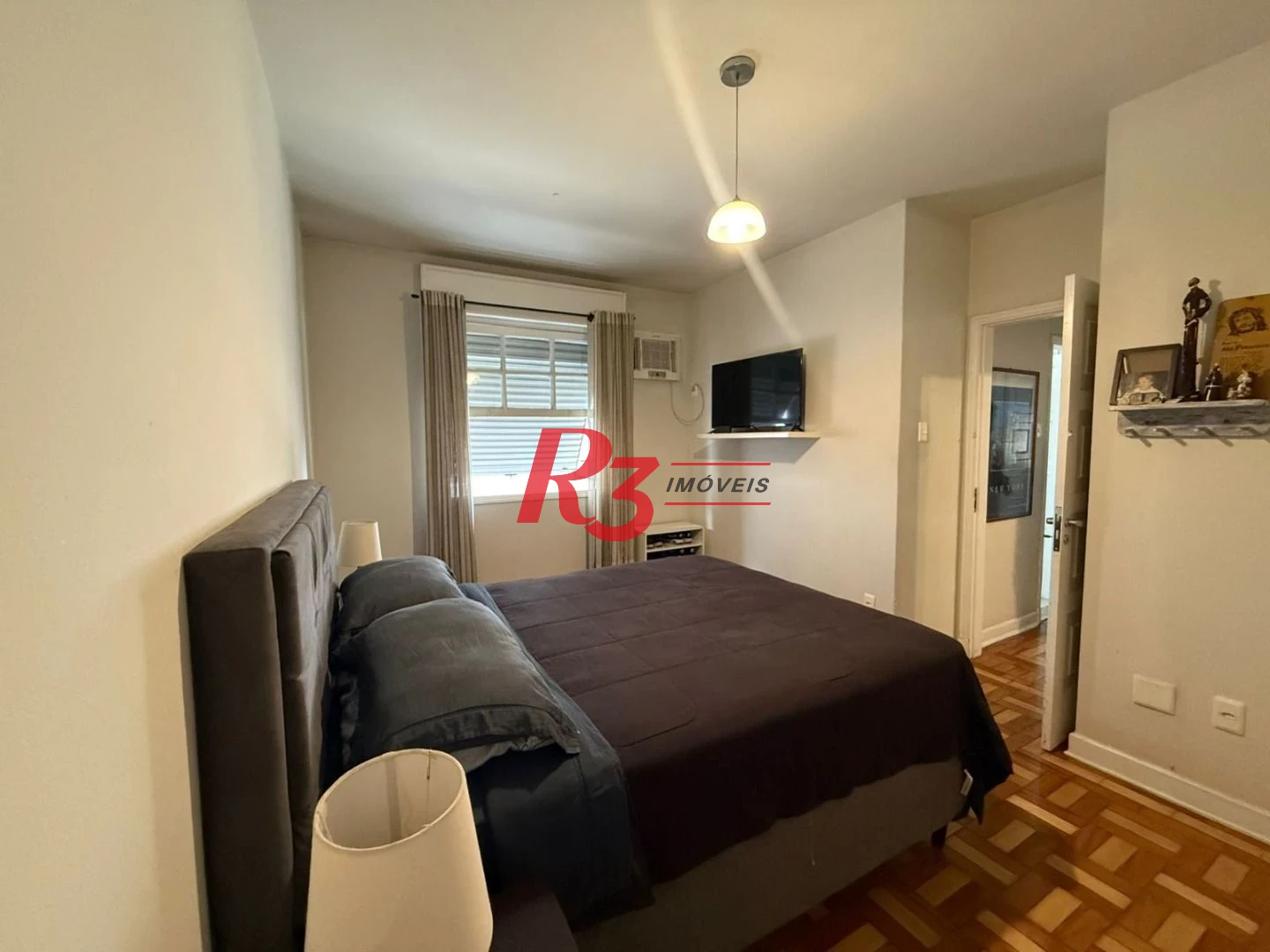 Apartamento com 2 dormitórios para alugar, 110 m² por R$ 5.900,00/mês - Boqueirão - Santos/SP