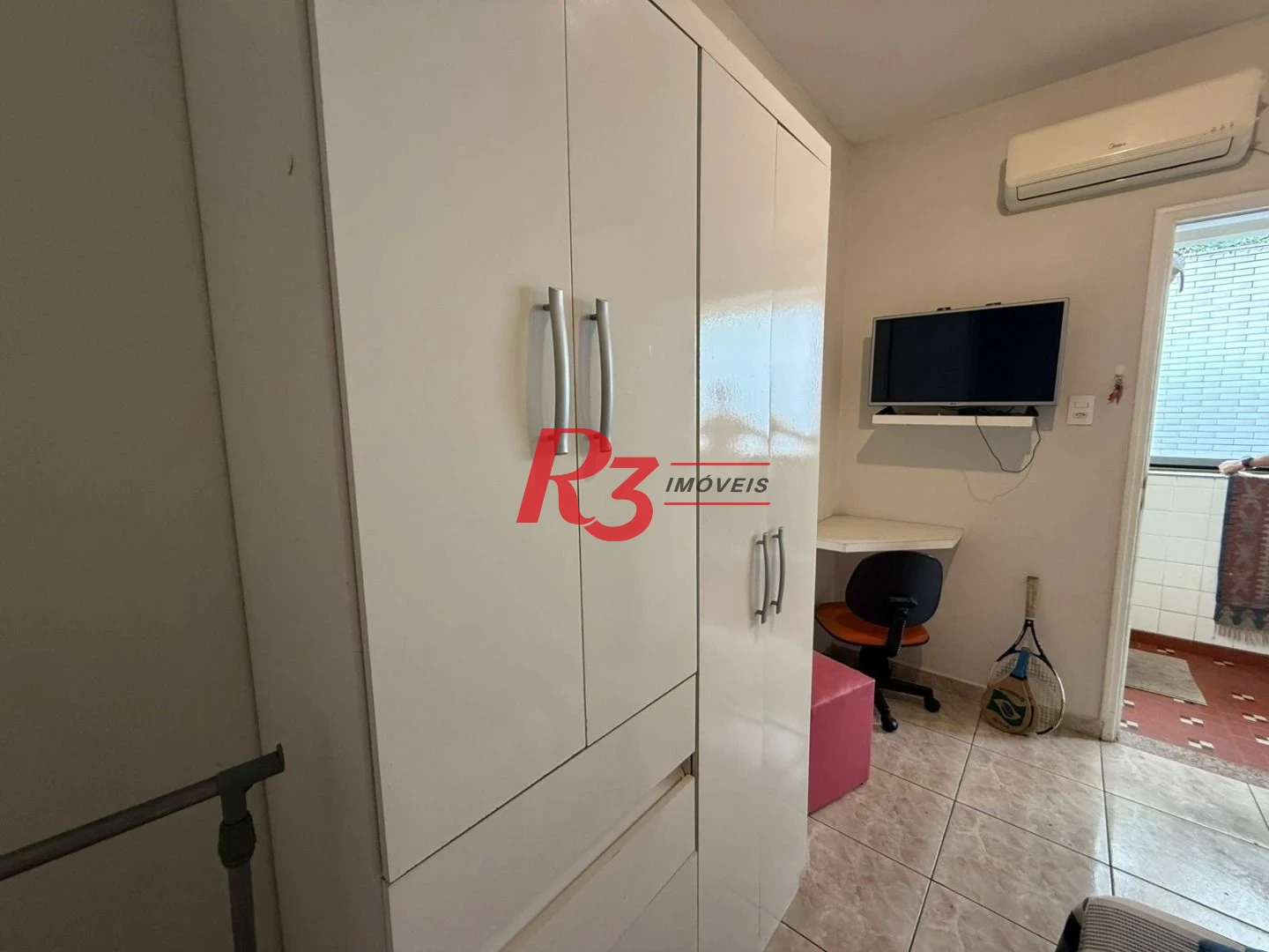 Apartamento com 2 dormitórios para alugar, 110 m² por R$ 5.900,00/mês - Boqueirão - Santos/SP
