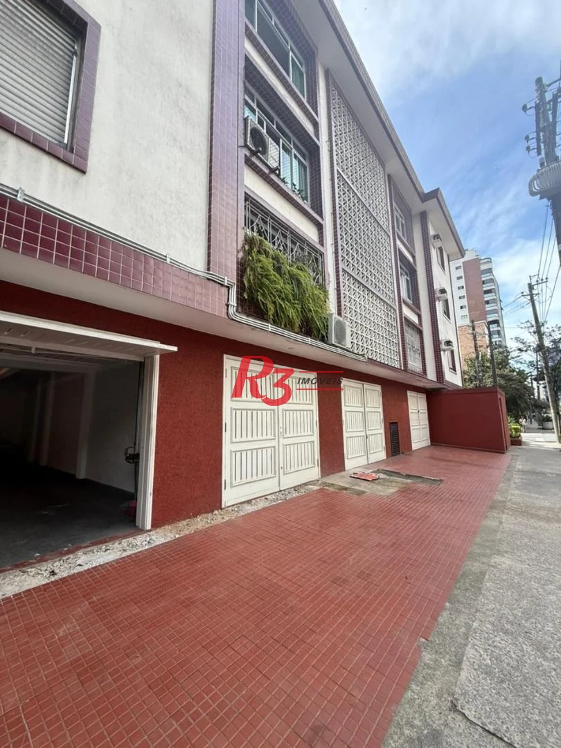 Apartamento com 2 dormitórios para alugar, 110 m² por R$ 5.900,00/mês - Boqueirão - Santos/SP