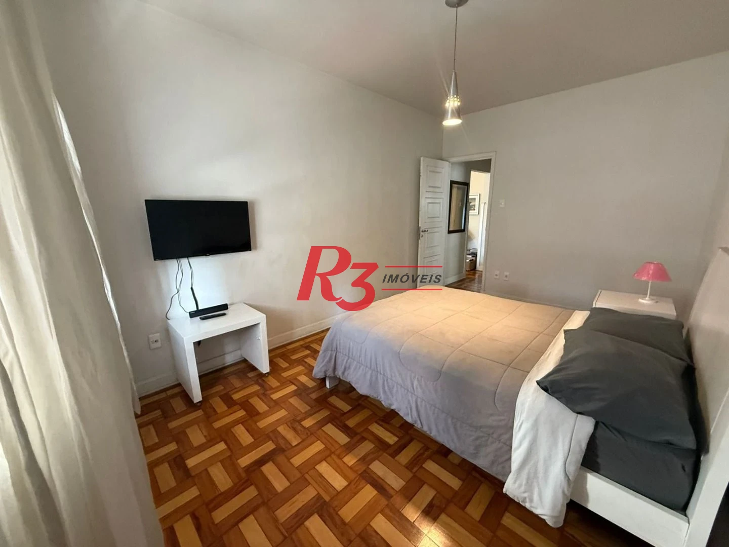 Apartamento com 2 dormitórios para alugar, 110 m² por R$ 5.900,00/mês - Boqueirão - Santos/SP
