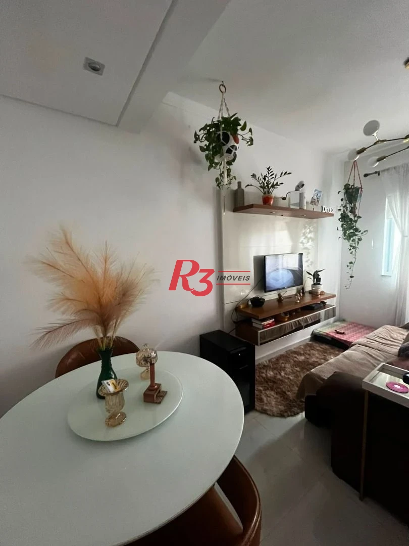 Village com 2 dormitórios para alugar, 88 m² por R$ 4.900,00/mês - Campo Grande - Santos/SP