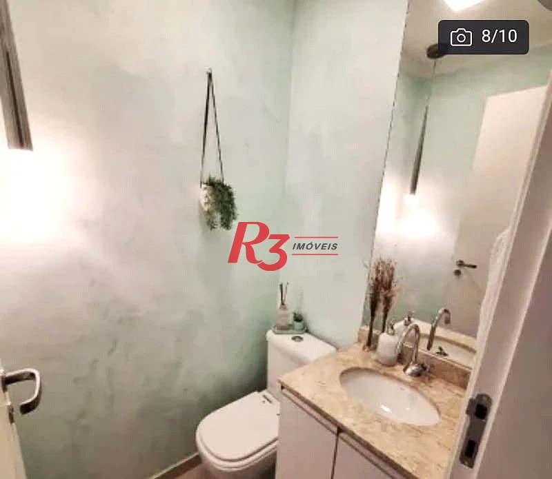 Apartamento com 3 dormitórios à venda, 103 m² por R$ 1.250.000,00 - Ponta da Praia - Santos/SP