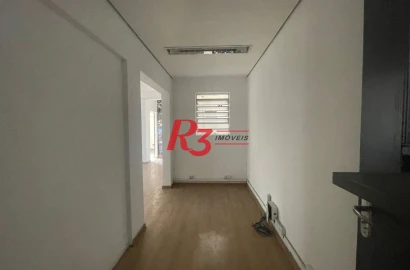 Sala para alugar, 66 m² por R$ 3.100,00/mês - Centro - Santos/SP