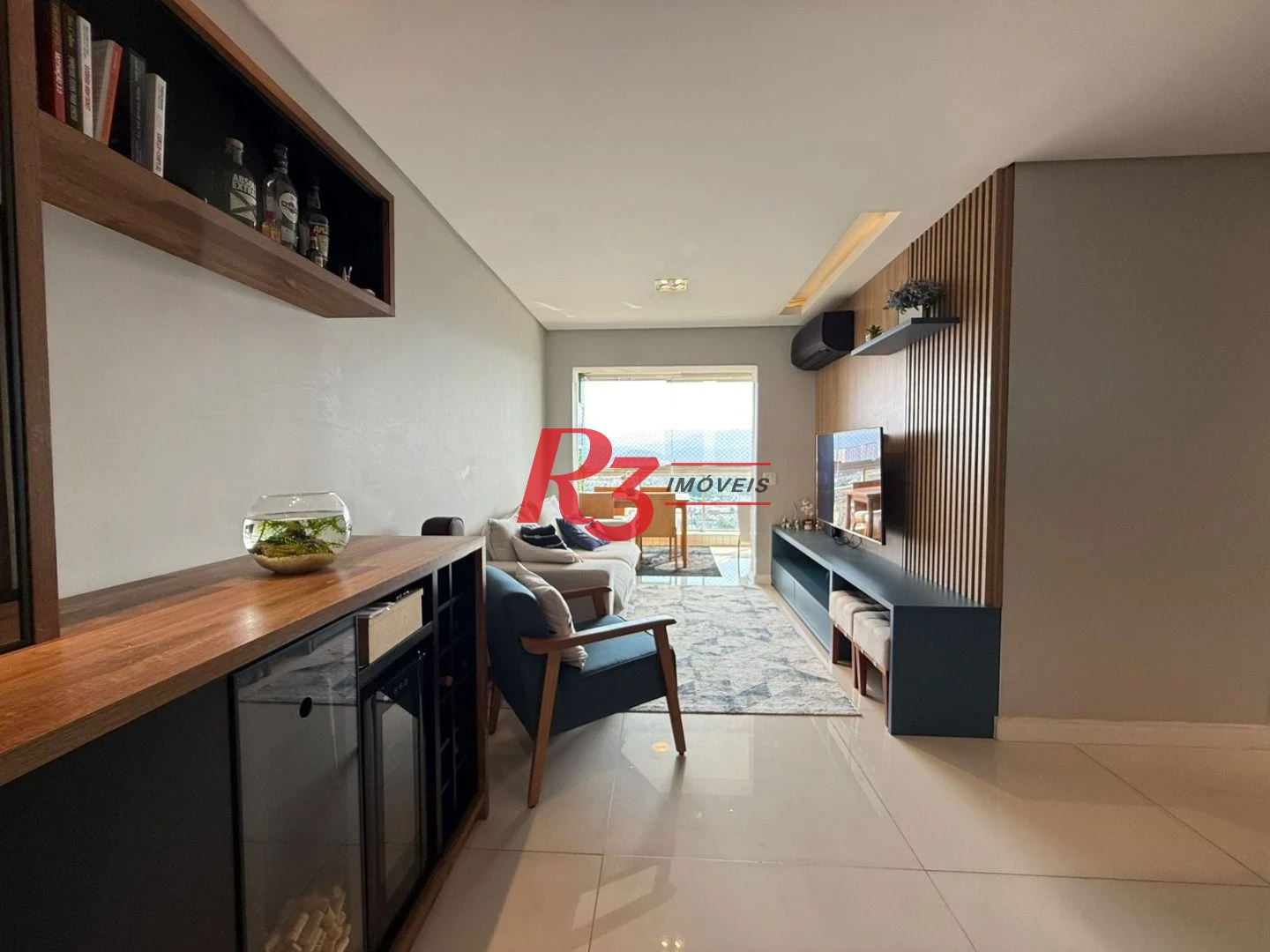 Apartamento com 2 dormitórios à venda, 66 m² por R$ 745.000,00 - Macuco - Santos/SP