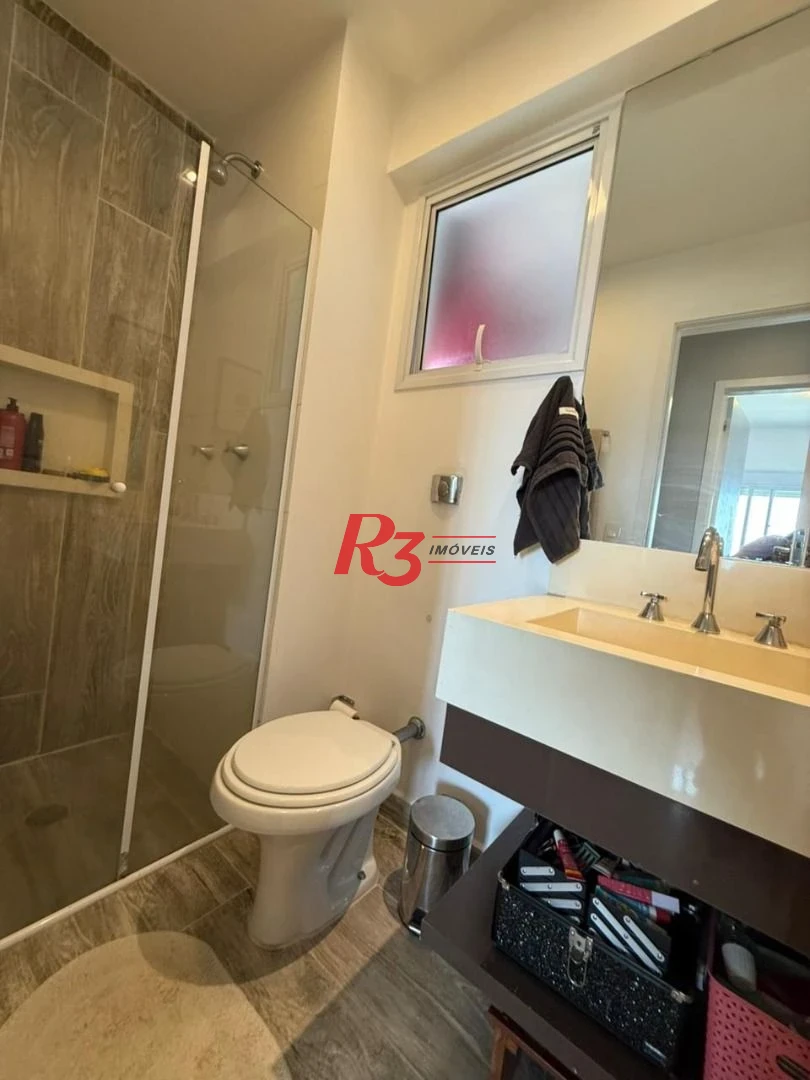Apartamento com 2 dormitórios à venda, 66 m² por R$ 745.000,00 - Macuco - Santos/SP
