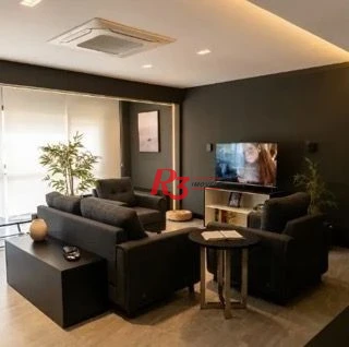Apartamento com 2 dormitórios à venda, 84 m² por R$ 980.000,00 - Marapé - Santos/SP