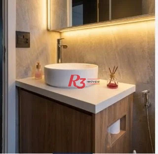 Apartamento com 2 dormitórios à venda, 84 m² por R$ 980.000,00 - Marapé - Santos/SP