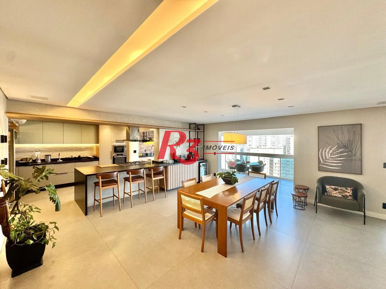 Apartamento à venda, 223 m² por R$ 4.100.000,00 - Embaré - Santos/SP