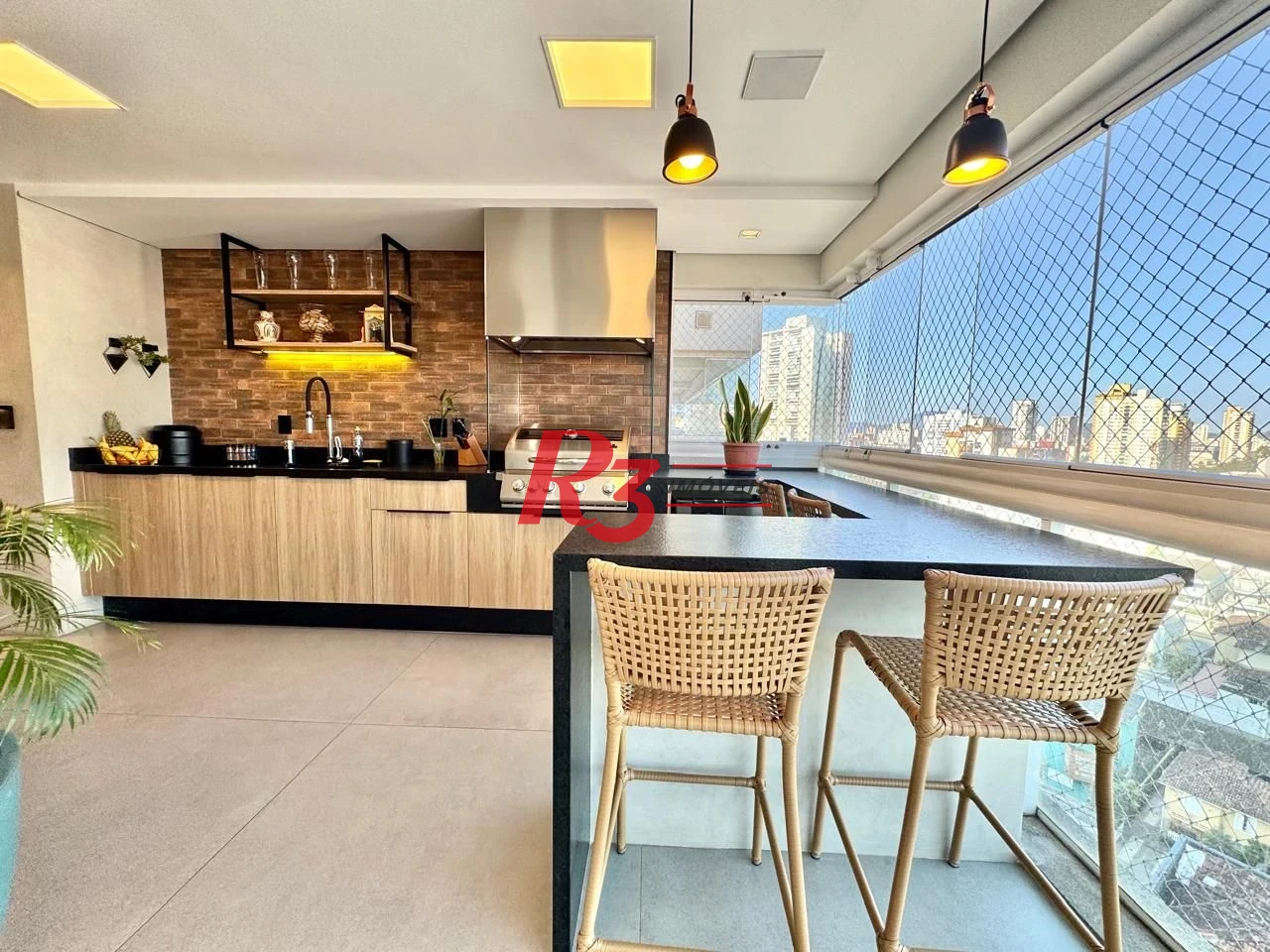 Apartamento à venda, 223 m² por R$ 4.100.000,00 - Embaré - Santos/SP