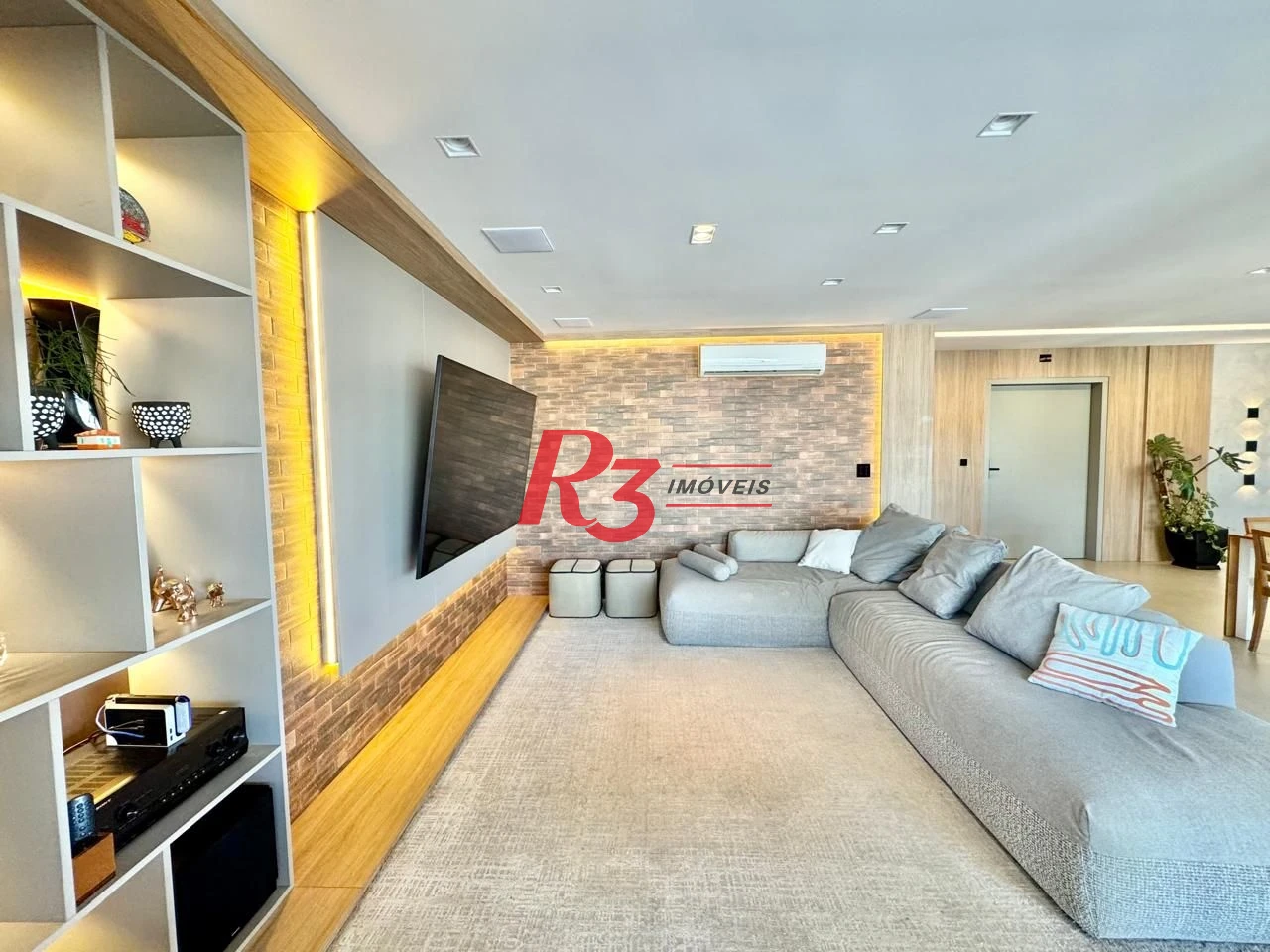 Apartamento à venda, 223 m² por R$ 4.100.000,00 - Embaré - Santos/SP