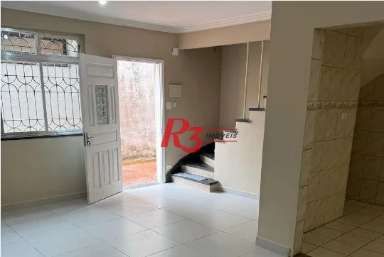 Casa com 2 dormitórios para alugar, 120 m² por R$ 3.100,00/mês - Estuário - Santos/SP