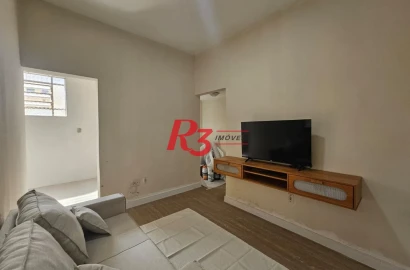 Apartamento com 2 dormitórios à venda, 55 m² por R$ 430.000,00 - Boqueirão - Santos/SP