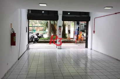 Loja para alugar, 103 m² por R$ 7.000,00/mês - Centro - Santos/SP