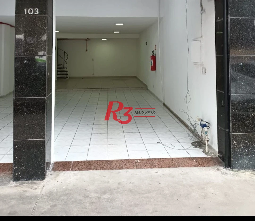 Loja para alugar, 103 m² por R$ 7.000,00/mês - Centro - Santos/SP