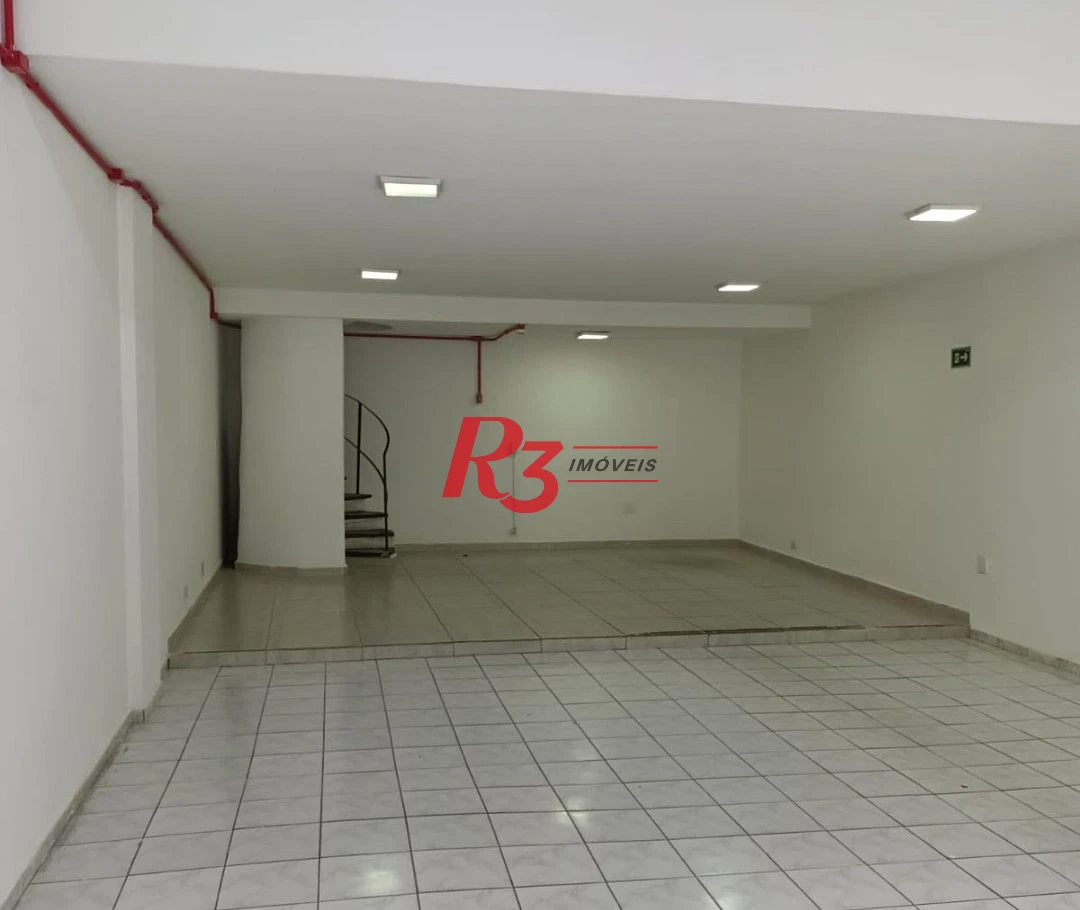 Loja para alugar, 103 m² por R$ 7.000,00/mês - Centro - Santos/SP