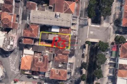 Terreno à venda, 360 m² por R$ 2.180.000,00 - Vila Belmiro - Santos/SP