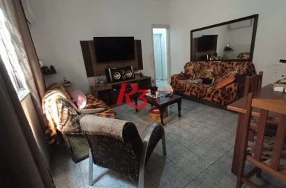 Casa com 3 dormitórios à venda, 68 m² por R$ 470.000,00 - Macuco - Santos/SP