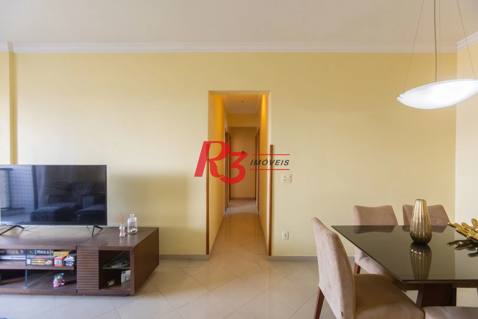 Apartamento com 3 dormitórios à venda, 137 m² por R$ 1.340.000,00 - Aparecida - Santos/SP