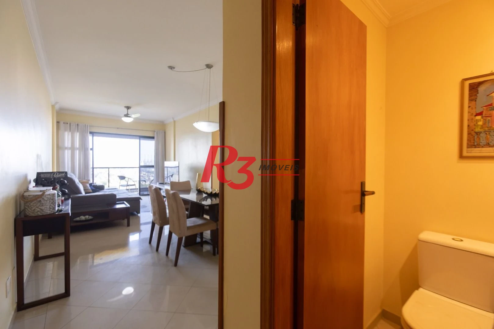 Apartamento com 3 dormitórios à venda, 137 m² por R$ 1.340.000,00 - Aparecida - Santos/SP