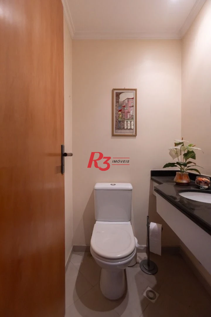 Apartamento com 3 dormitórios à venda, 137 m² por R$ 1.340.000,00 - Aparecida - Santos/SP