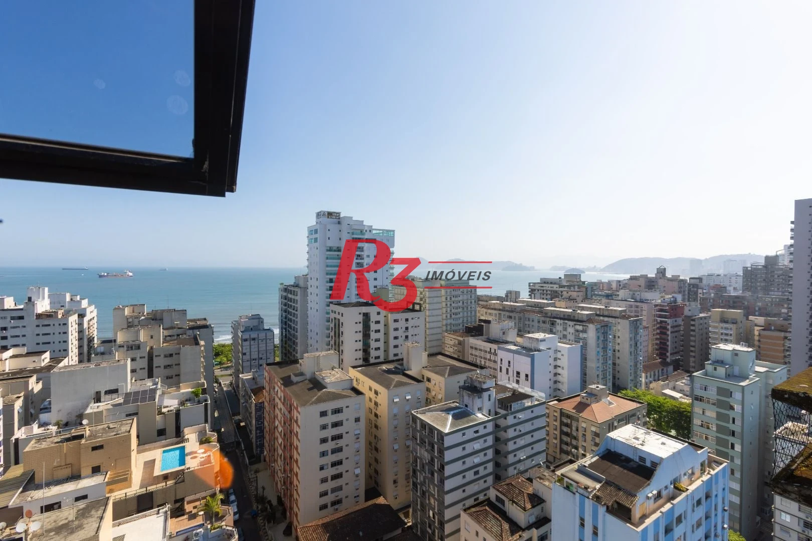Apartamento com 3 dormitórios à venda, 137 m² por R$ 1.340.000,00 - Aparecida - Santos/SP