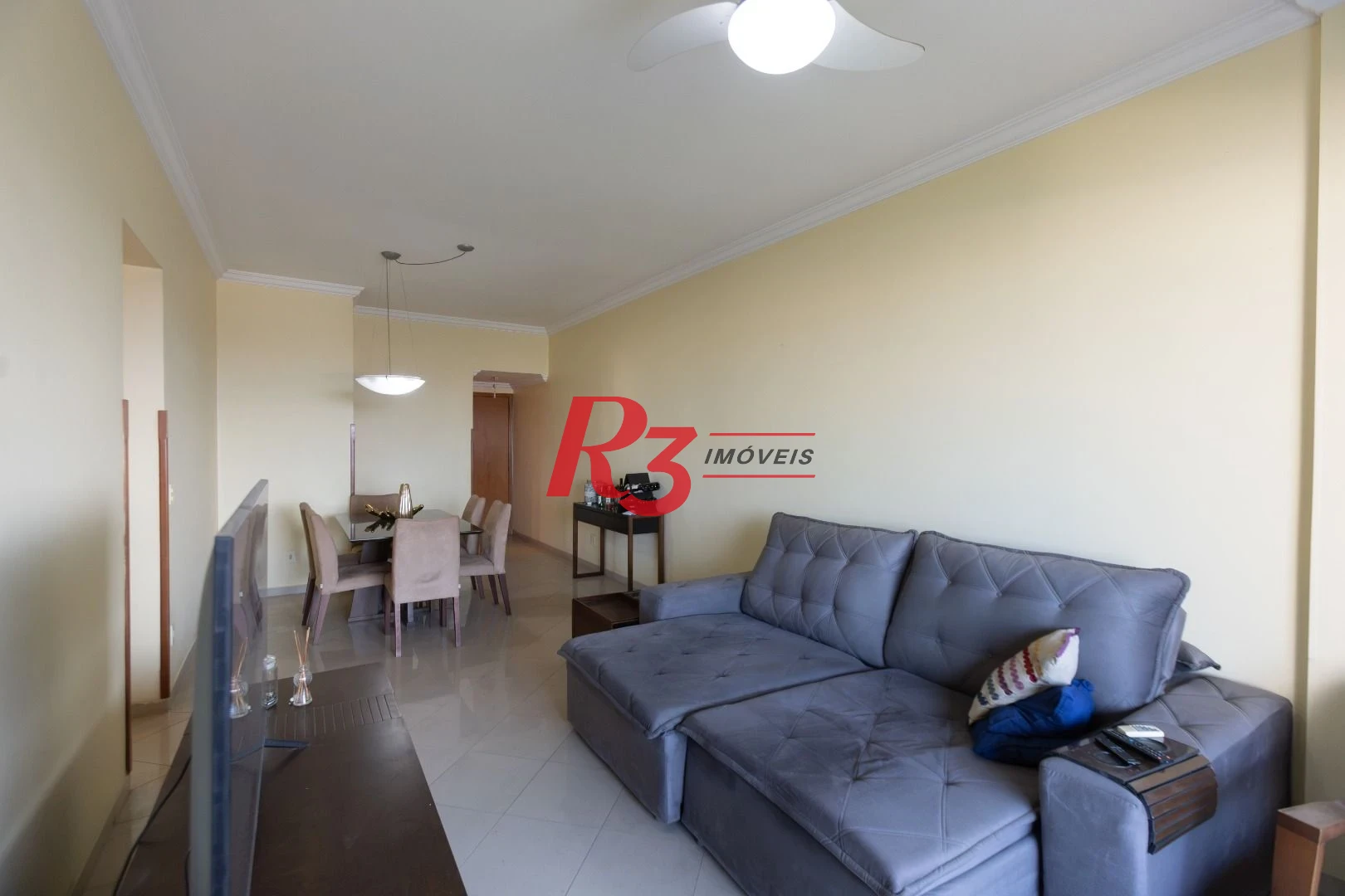 Apartamento com 3 dormitórios à venda, 137 m² por R$ 1.340.000,00 - Aparecida - Santos/SP