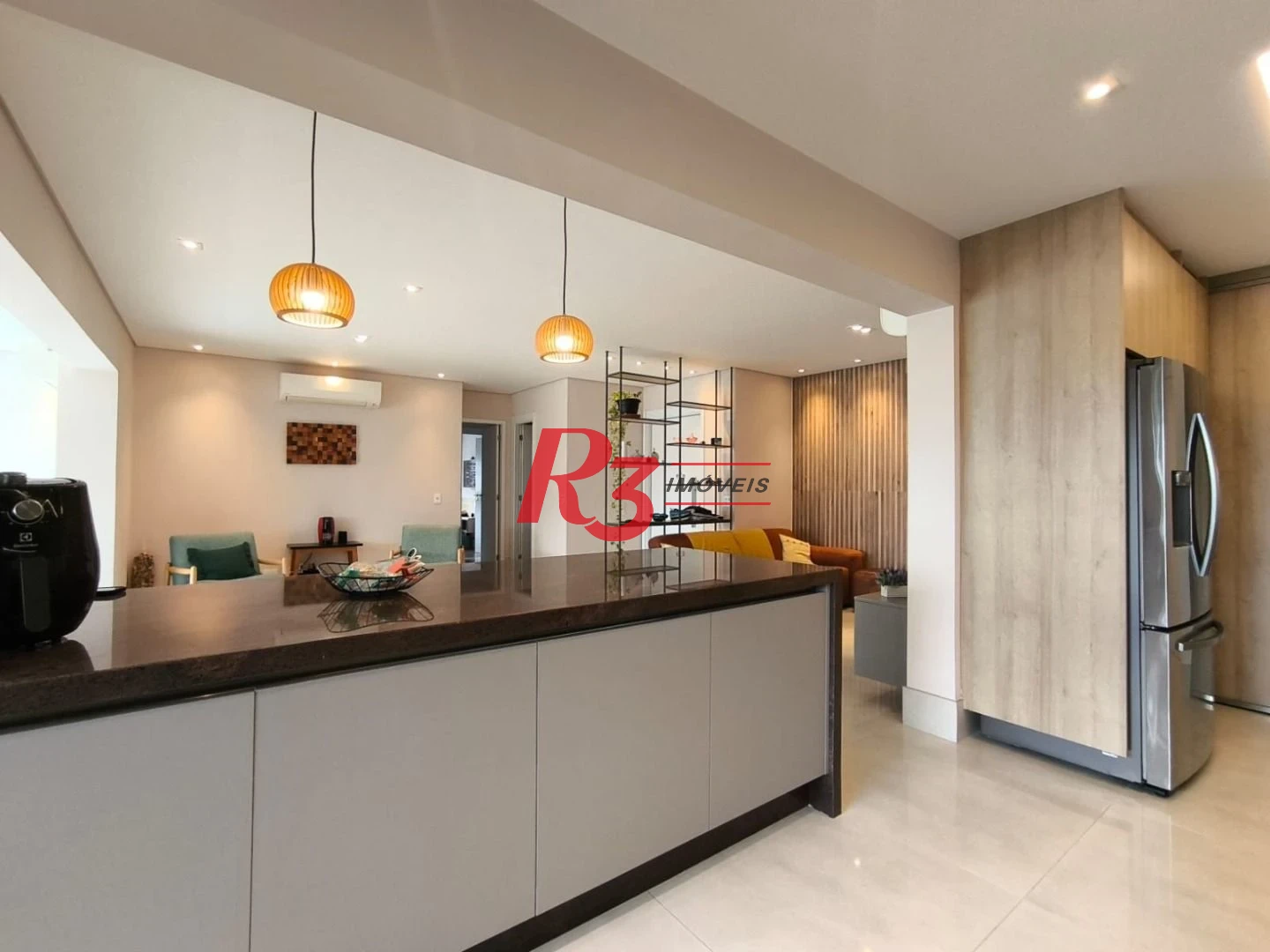 Apartamento com 3 dormitórios à venda, 143 m² por R$ 2.600.000,00 - Boqueirão - Santos/SP