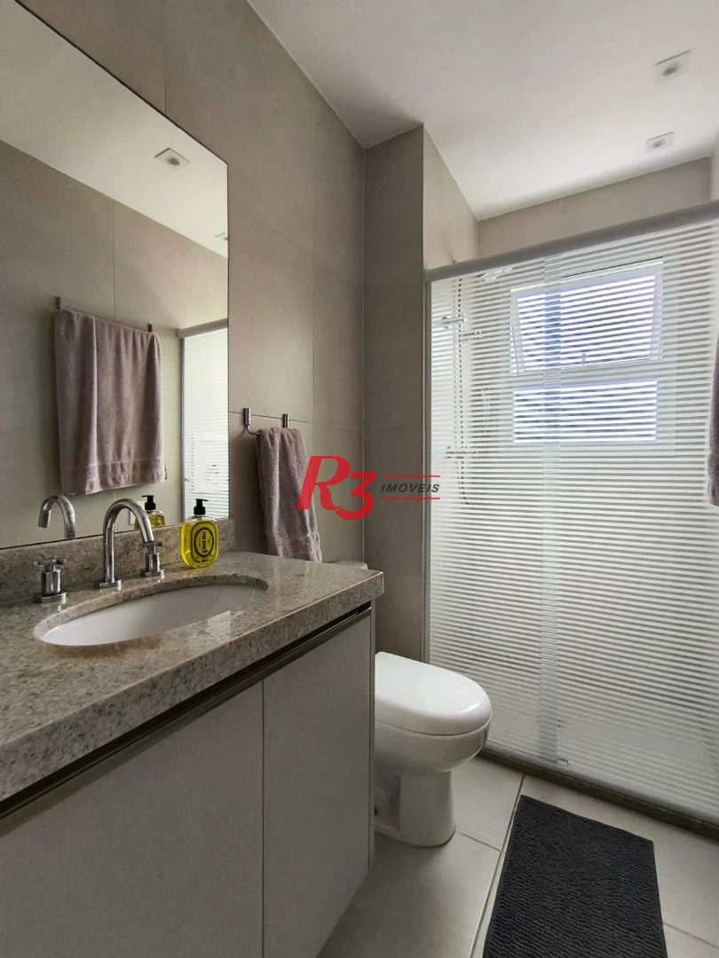 Apartamento com 3 dormitórios à venda, 143 m² por R$ 2.600.000,00 - Boqueirão - Santos/SP