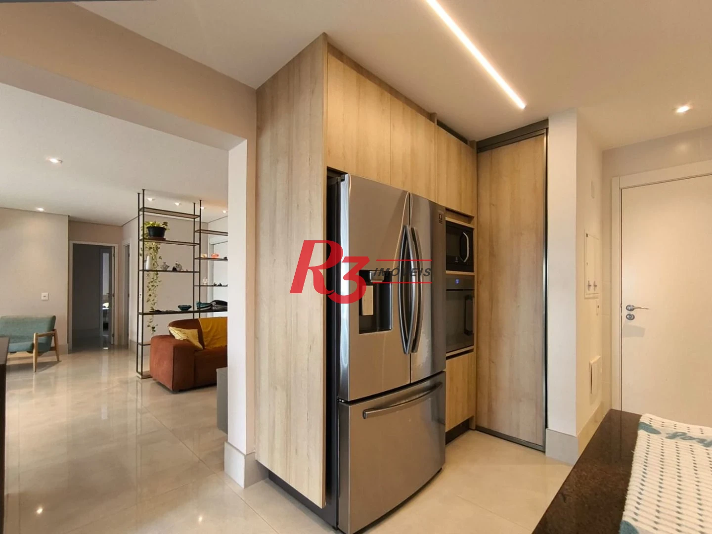 Apartamento com 3 dormitórios à venda, 143 m² por R$ 2.600.000,00 - Boqueirão - Santos/SP