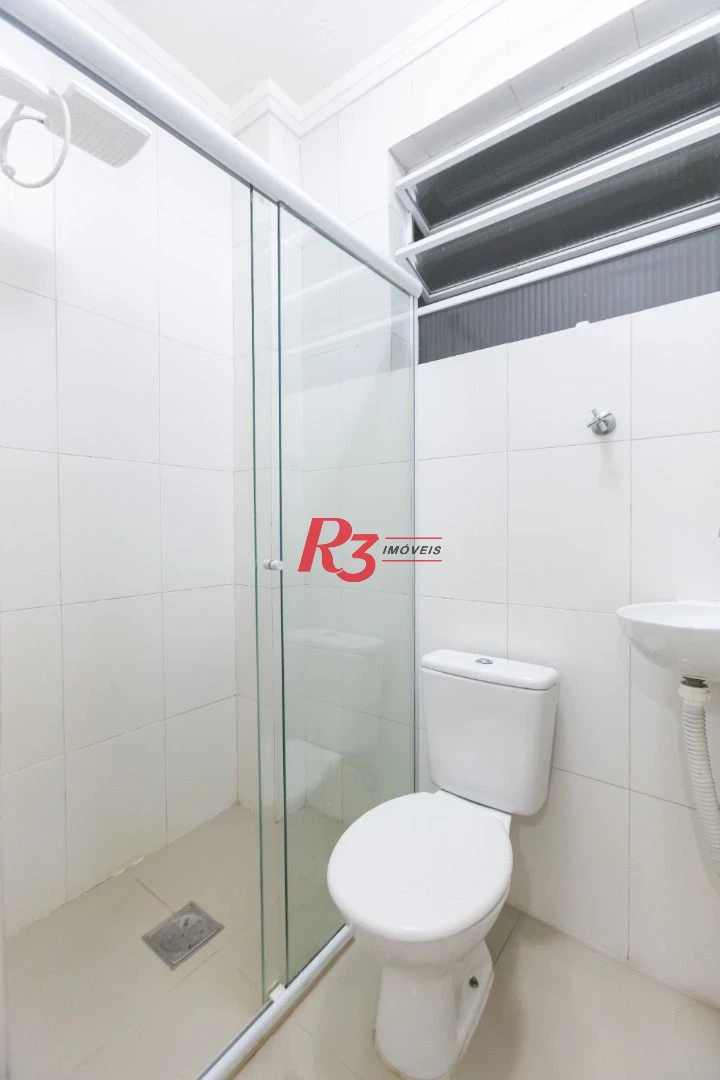 Kitnet com 1 dormitório para alugar, 30 m² por R$ 3.000,00/mês - Boqueirão - Santos/SP