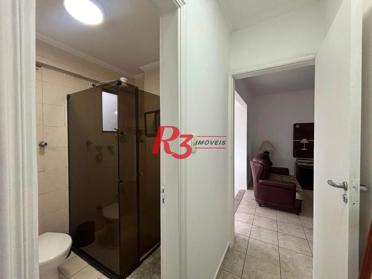 Apartamento com 1 dormitório à venda, 74 m² por R$ 650.000,00 - Ponta da Praia - Santos/SP