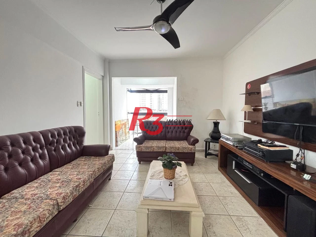 Apartamento com 1 dormitório à venda, 74 m² por R$ 650.000,00 - Ponta da Praia - Santos/SP